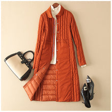 Charger l'image dans la galerie, jacket Women's jacket women's discount link down coat outerwear overcoat female hooded coat