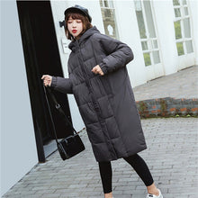 Charger l'image dans la galerie, jacket Women's jacket women's discount link down coat outerwear overcoat female hooded coat