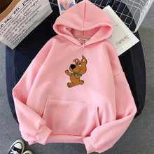 Charger l'image dans la galerie, Cute Dog Print Sweatshirt Kawaii Hoodies Women Hoody Female Itself Sudaderas Mujer Winter Women's Hoodies Full Sleeve Hoodie
