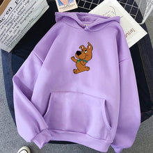 Charger l'image dans la galerie, Cute Dog Print Sweatshirt Kawaii Hoodies Women Hoody Female Itself Sudaderas Mujer Winter Women's Hoodies Full Sleeve Hoodie