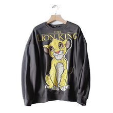 Charger l'image dans la galerie, The Lion King Cartoon Print Hoodie Women Loose Casual Cute Long Sleeve Lady Pullover Tops Harajuku Streetwear Sweatshirt Clothes