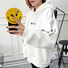 Charger l'image dans la galerie, Bigsweety Women Autumn Thick Loose Sweatshirt Harajuku Letters Printed Casual Hooded Hoodies Pullover Female Thicken Coat New