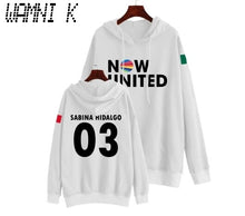 Charger l'image dans la galerie, WAMNI 2020 Now United Hoodie Sweatshirts Men Women Sabina Hidalgo 03 Pullover Unisex Harajuku Tracksui