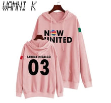 Charger l'image dans la galerie, WAMNI 2020 Now United Hoodie Sweatshirts Men Women Sabina Hidalgo 03 Pullover Unisex Harajuku Tracksui