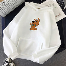 Charger l'image dans la galerie, Cute Dog Print Sweatshirt  Kawaii Hoodies Women Hoody Female Itself Sudaderas Mujer Winter Women's Hoodies Full Sleeve Hoodie
