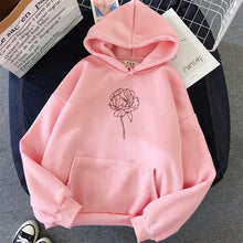 Charger l'image dans la galerie, Women Hoodies Large Size Leisure art Printed Long Sleeve Hooded Womens Pullover Soft Cotton Korean Style Ladies Sweatshirts
