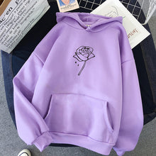 Charger l'image dans la galerie, Women Hoodies Large Size Leisure art Printed Long Sleeve Hooded Womens Pullover Soft Cotton Korean Style Ladies Sweatshirts
