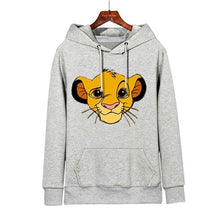 Charger l'image dans la galerie, The Lion King Cartoon Print Hoodie Women Loose Casual Cute Long Sleeve Lady Pullover Tops Harajuku Streetwear Sweatshirt Clothes
